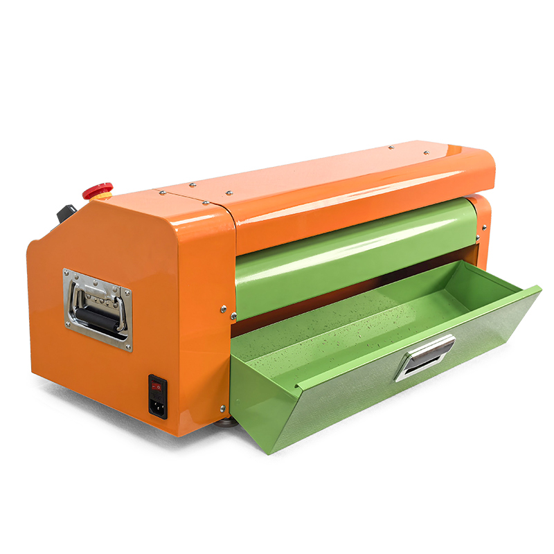 P30 (550mm) cardboard shredder machine (Orange+Green)-Cardboard
